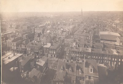 Panorama de Philadelphie, vue ouest - Ouest depuis la tour de tir, 1870 - American Photographer